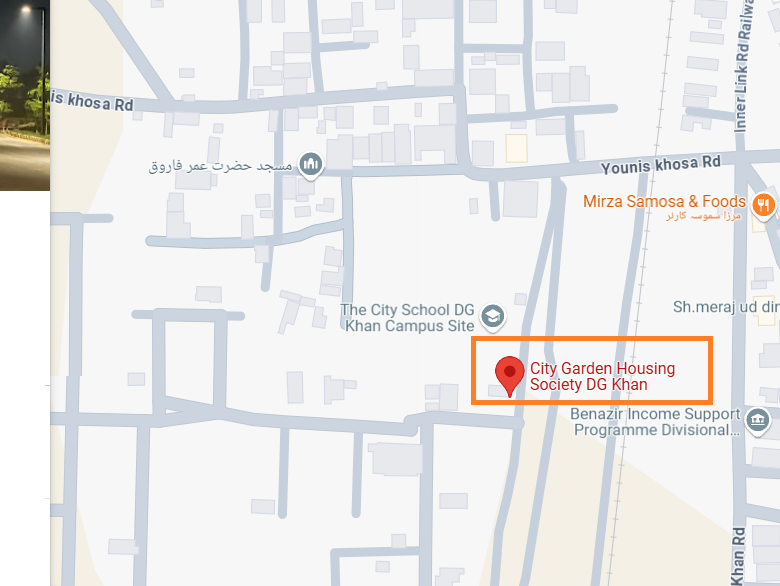5 Marla Plot For Sale In City Garden, Dera Ghazi Khan – PKR 37.5 Lakh